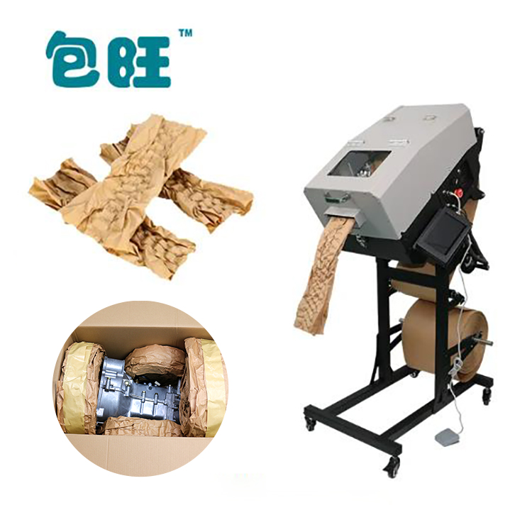 包旺 P30重型缓冲纸垫机产品简介及包装案例